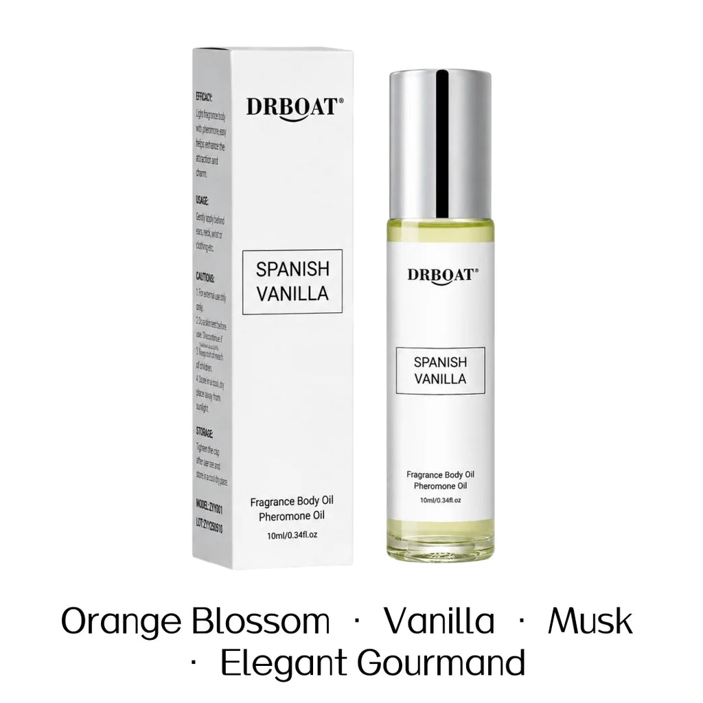 Men Roll On Pheromone Perfume Oil 3 Gourmand Scents Vanilla Amber