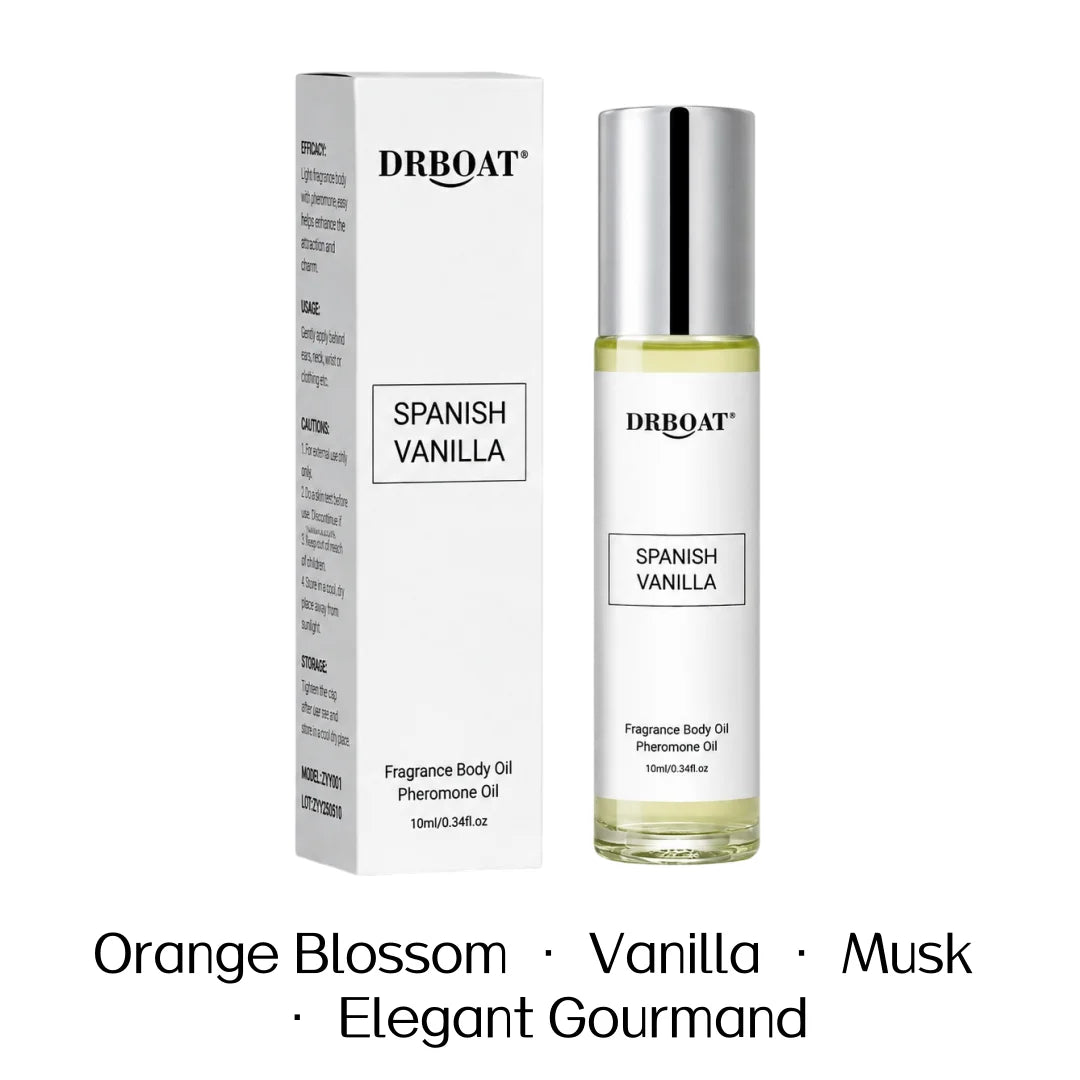 Men Roll On Pheromone Perfume Oil 3 Gourmand Scents Vanilla Amber