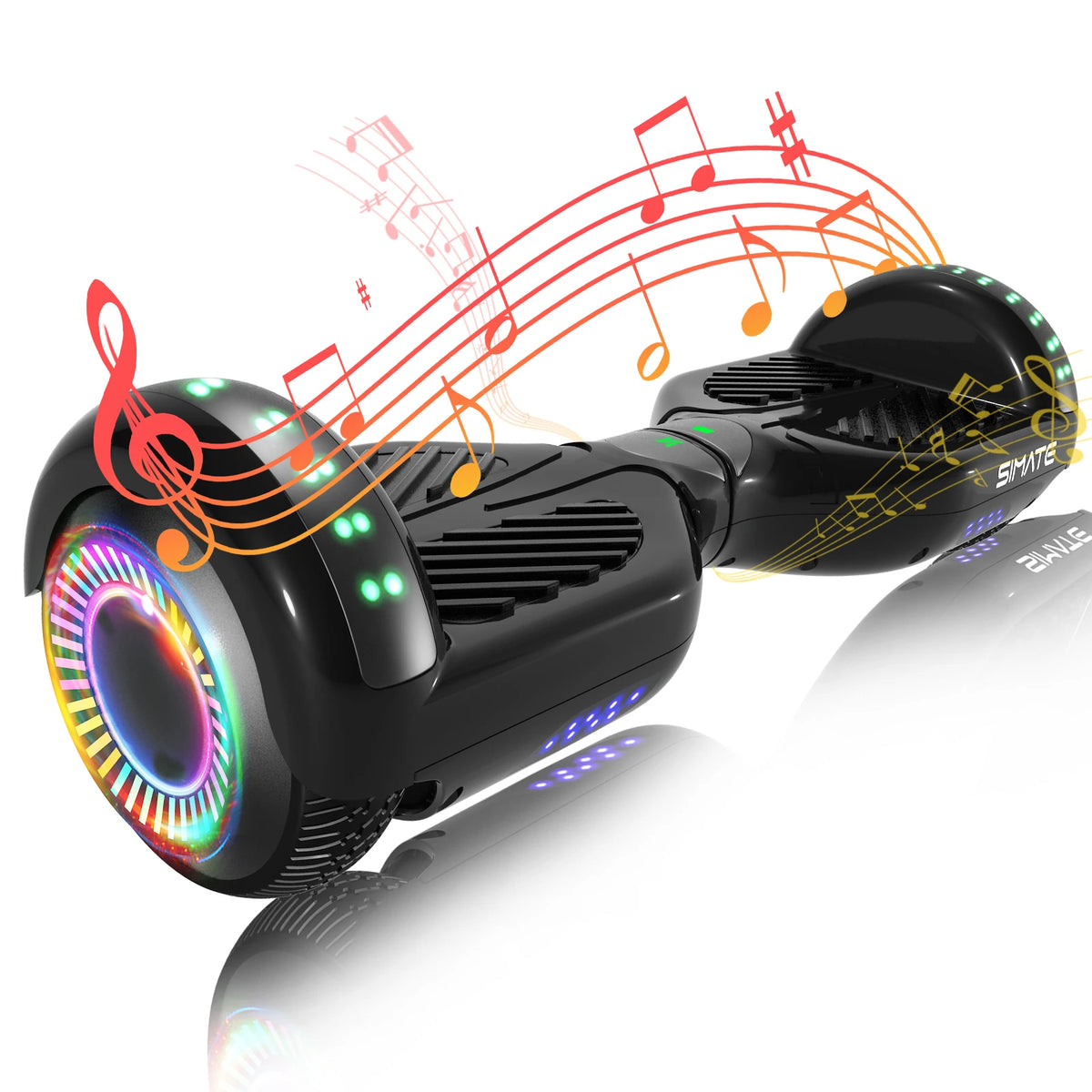 SIMATE P6 Hoverboard, 6.5" Self Balancing Scooter