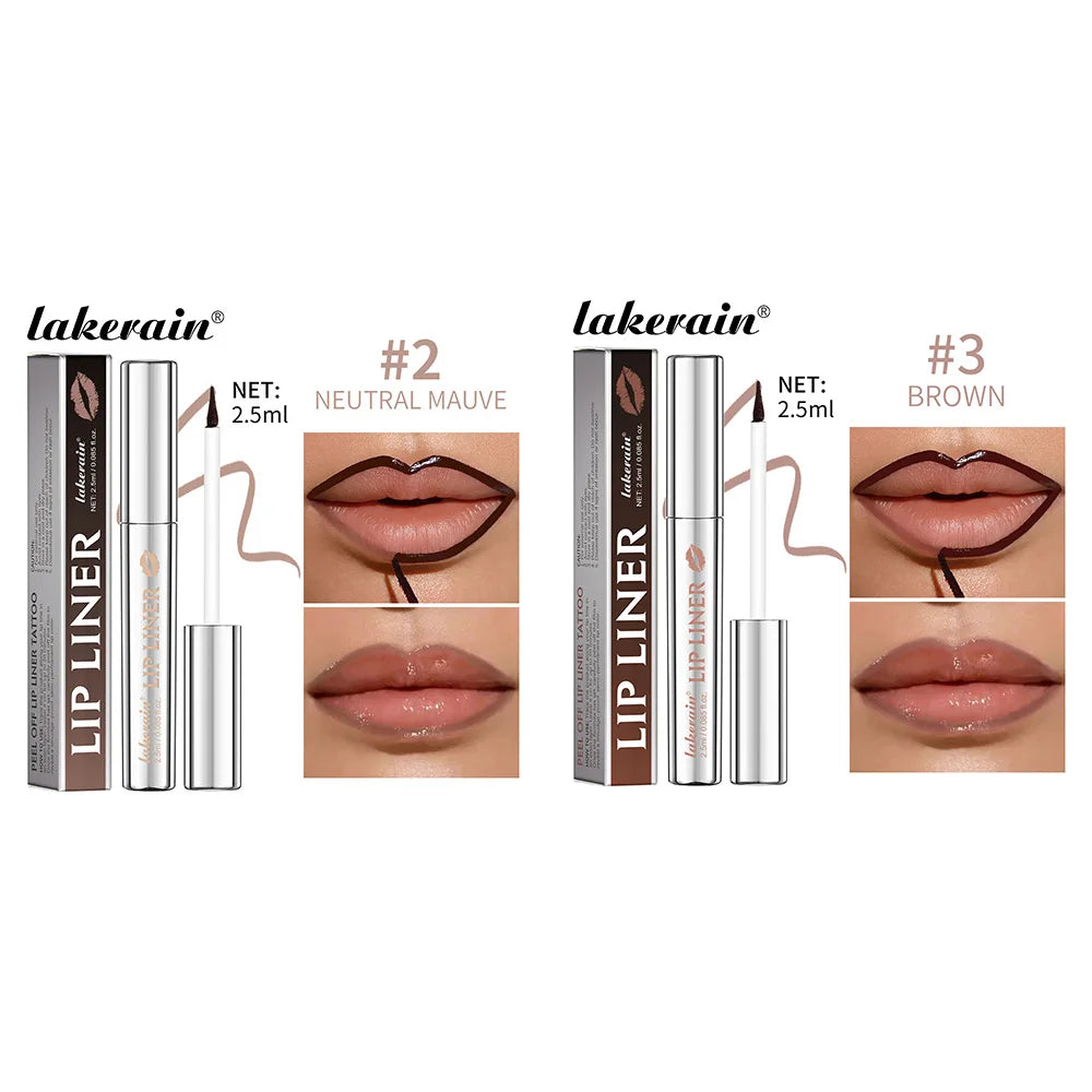 Magic Peel Off Lip Cosmetic Matte Lip Liner Pencil Long Lasting Waterproof