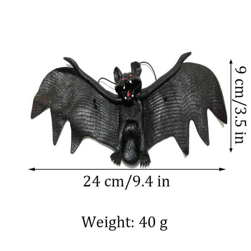 Simulation Bat TPR Soft Rubber Halloween Prank
