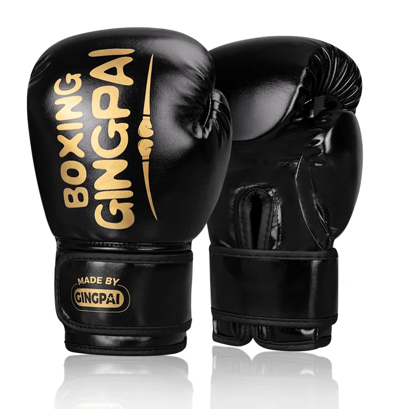 Kick Boxing Gloves for Boys Girls PU Karate Muay Thai Guantes De Boxeo Free Fight MMA Sanda Training Kids Equipment
