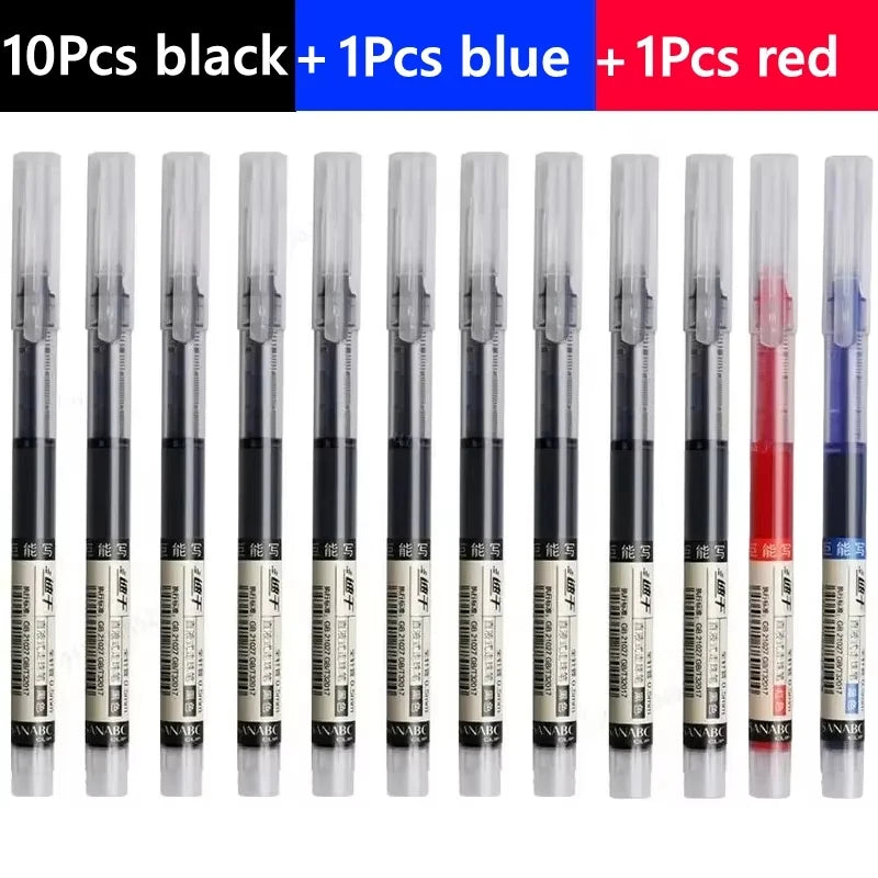3-102Pcs Straight Liquid Needle Tip Gel Pens