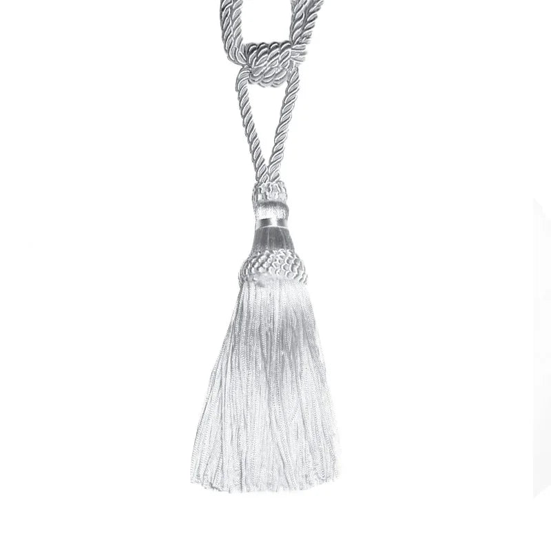 1PC Curtain Tiebacks Tassel Curtain Clips Rope Curtain Tie Backs Holdbacks Decorative  Curtain Holder Accessories For Drape