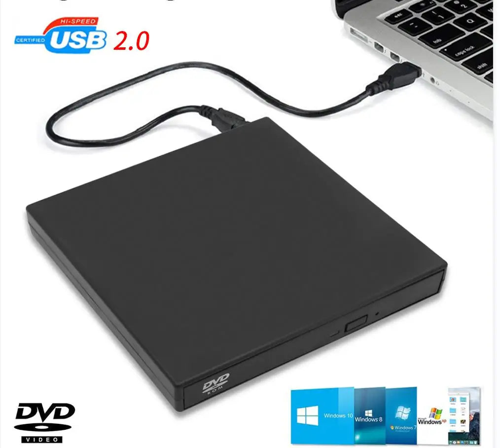 USB 3.0 External CD DVD Drive USB Protectable External CD-RW Drive DVD-ROM Player Burner Player For Laptop Desktop PC Computer
