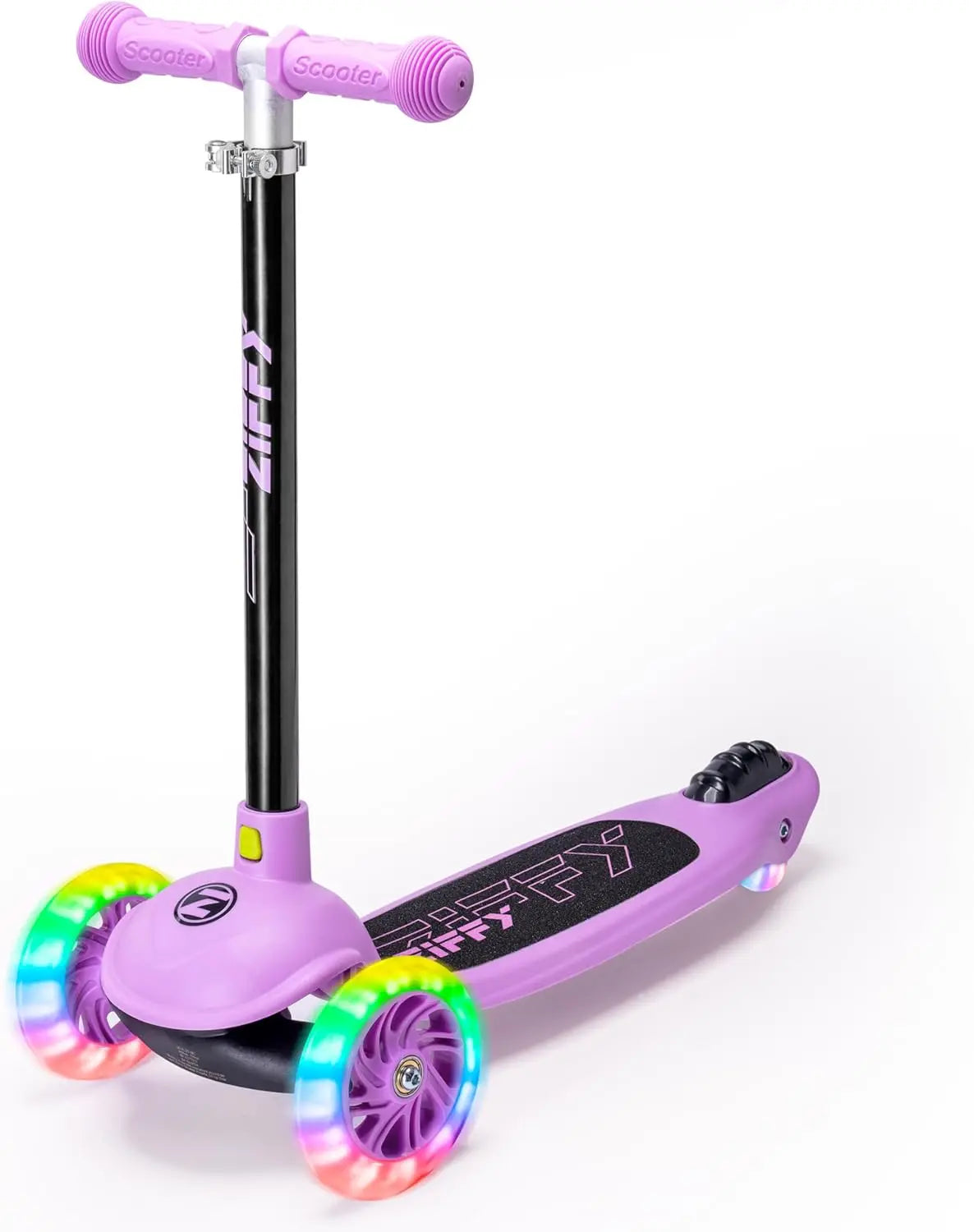 Joyfy Kids Multicolor 3 Wheel Scooter Toddler with LED Light-Up