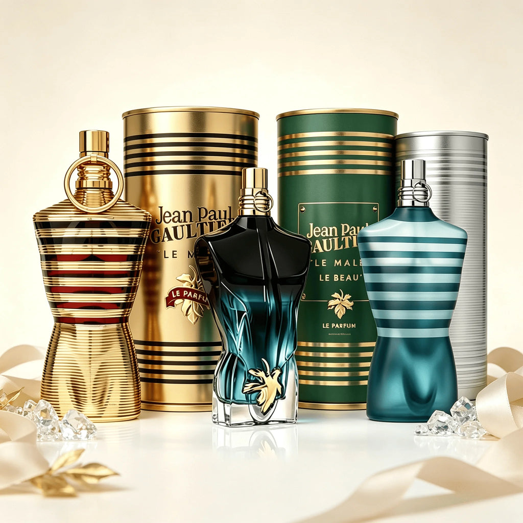 Jean Paul Gaultier Le Male Le Beau Series 3 Styles Perfume Collection