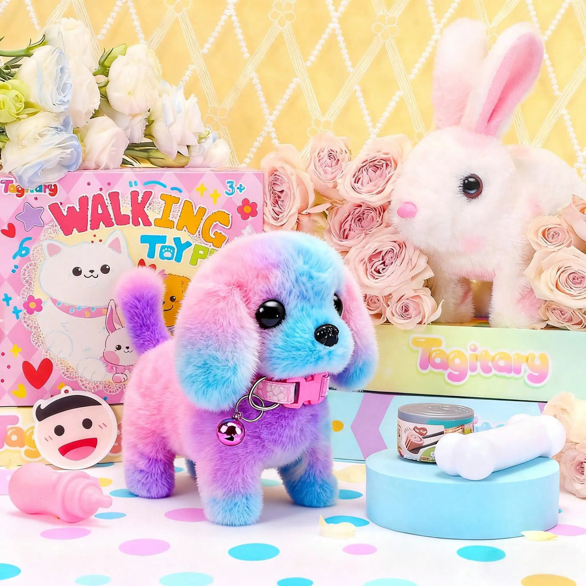 2026 New Electric Toy Puppy With Multiple Accessories Set,