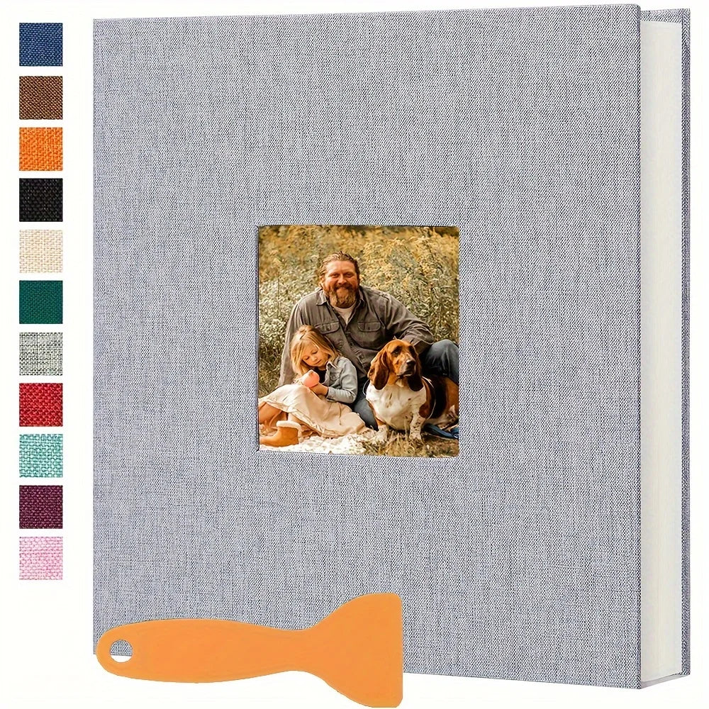 Large Photo Album Self-Adhesive  20 Sheets /40 Pages, Photo Storage