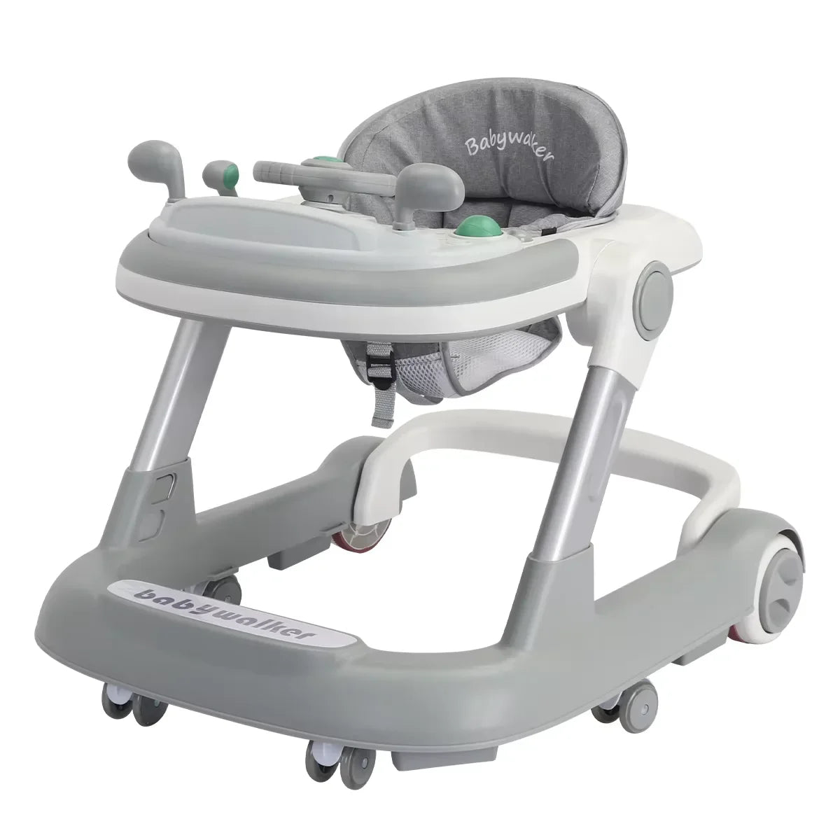 2 in 1 Baby Walker, Toddler Baby Push Walker with Removable Feeding