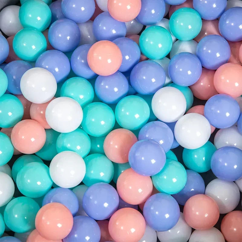 50Pcs Swim Pit Play House Outdoors Sport Ball Tents Baby Toys 55MM Baby Plastic Balls Water Pool Ocean Ball Games for Children