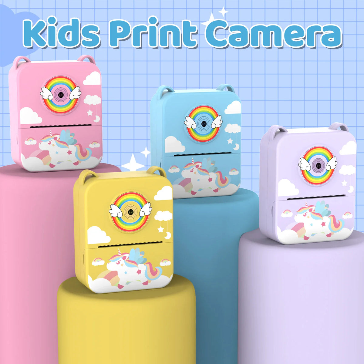 Digital Children Camera Instant Print Photo Video Recorder
