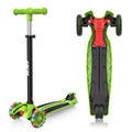 SEJOY Kids Folding Electric Scooter Children Scooter with Adjustable Height 3 Wheel Scooter with Flash Wheels for 3-12 Years