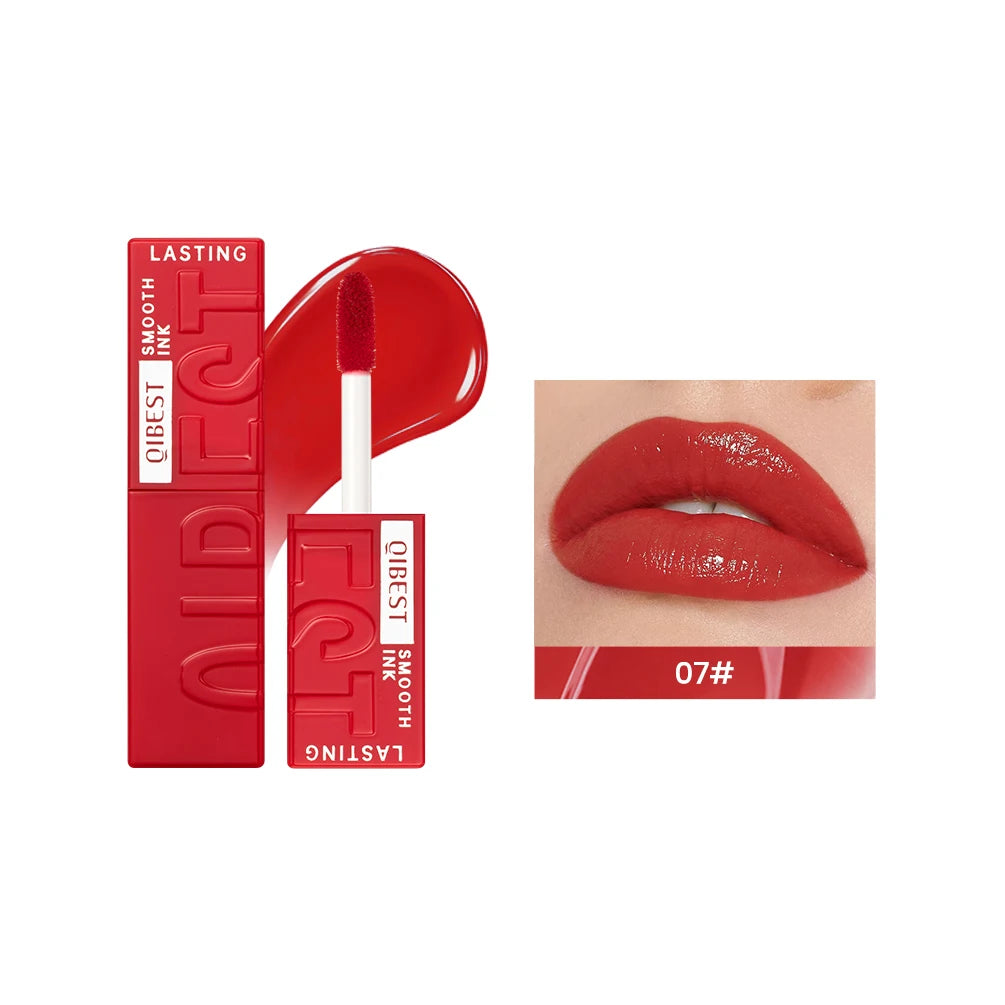 QIBEST Watery Gloss Lip Glaze Moisturizing Long Lasting
