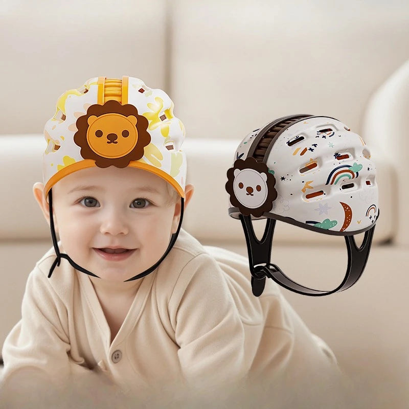 1-3T Baby Head Protector Safety Hat Cute Cartoon Bear Bunny