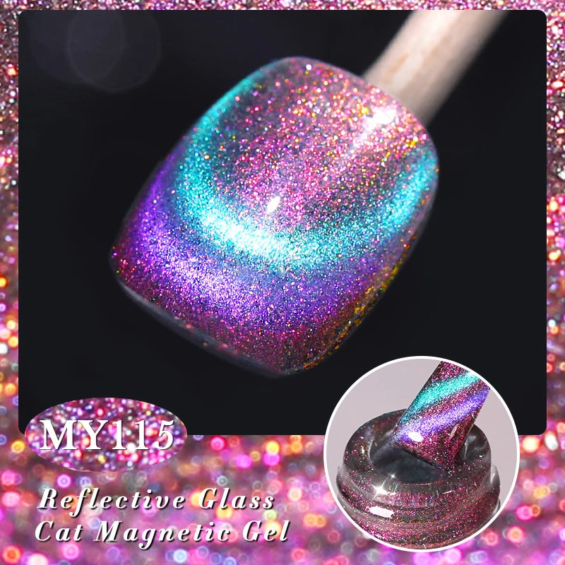 BORN PRETTY 117 Colors Cat Magnetic Gel Nail Polish 10ml