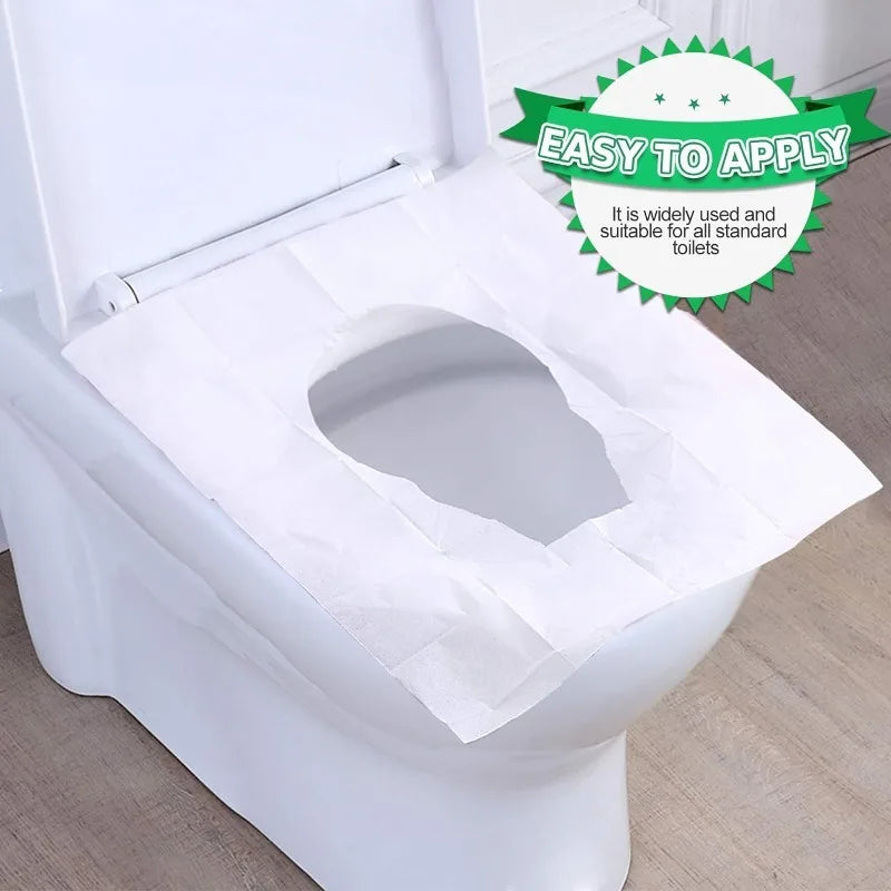 Disposable Toilet Seat Cover Portable Travel Camping Hotel Bathroom