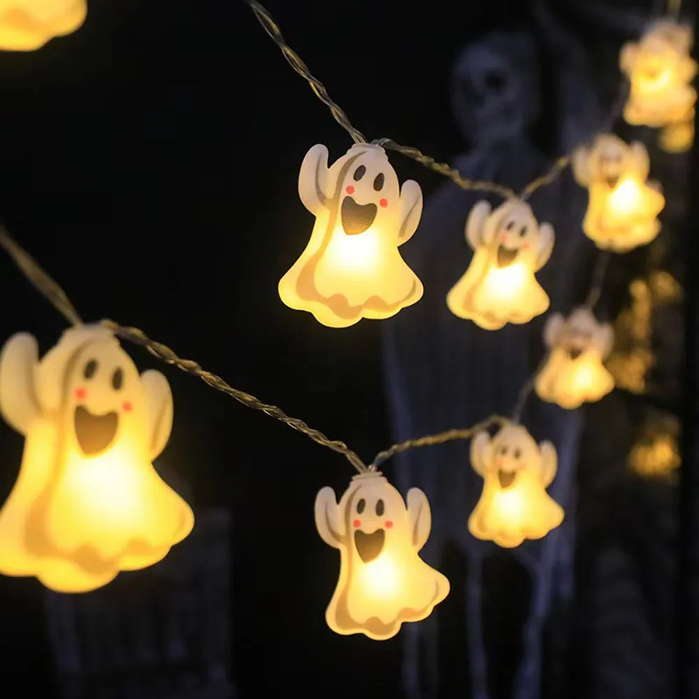 Halloween Decoration LED String Lights,Pumpkin Ghost