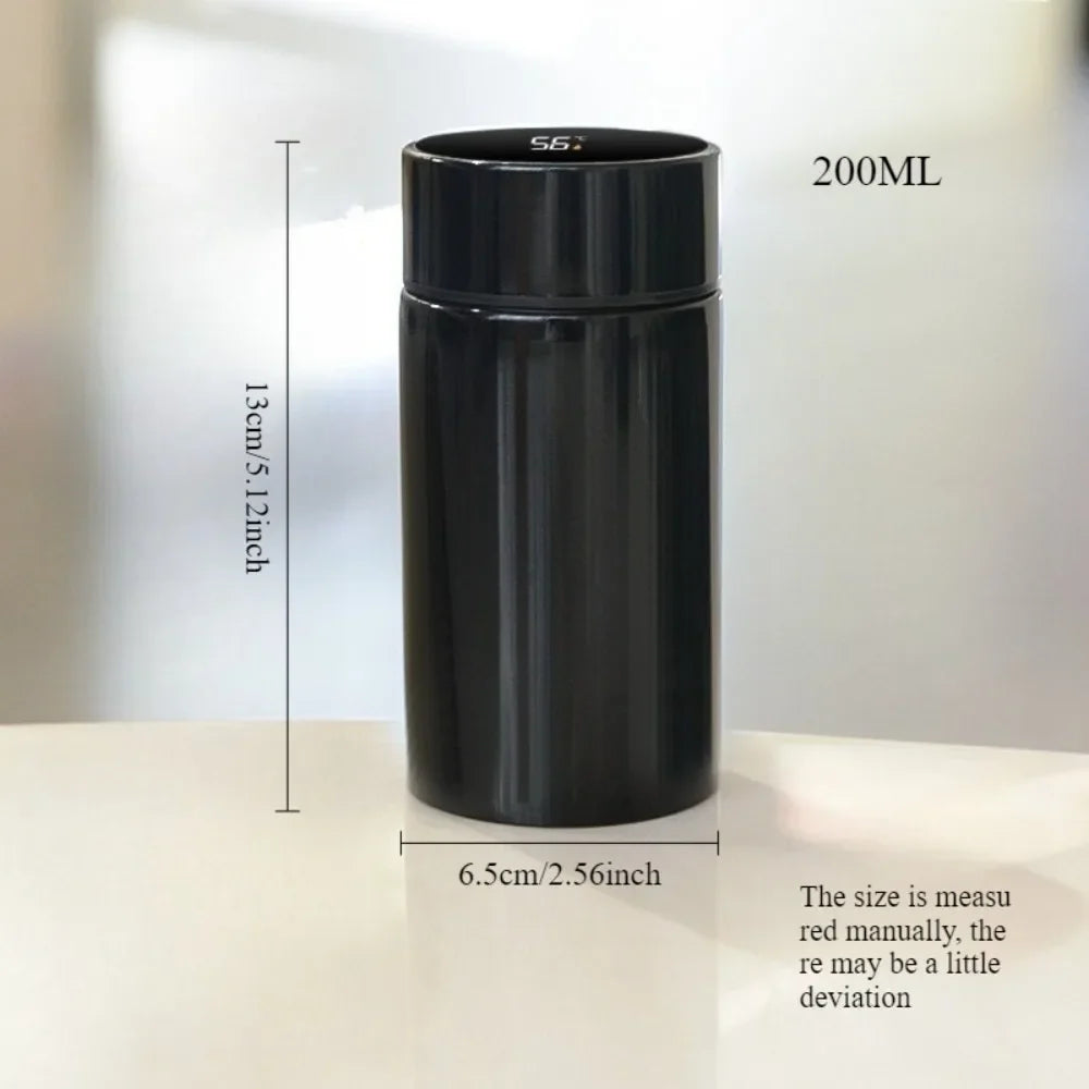 Mini Thermos Cup Double Wall Vacuum Insulation 304stainless Steel Metal Cup BPA Free Leak Proof Keeps Cold or Hot for 12 Hours
