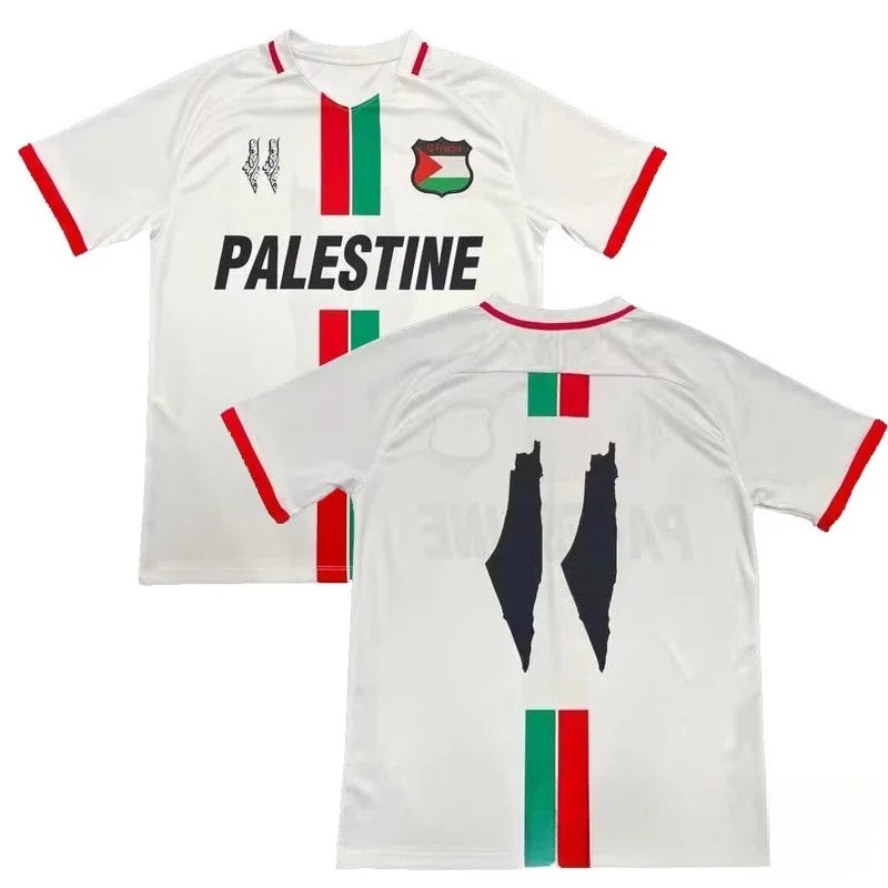2025 new 3D printed Palestinian football jersey, T-shirt for men and women,