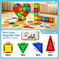 MQUDUO 3D Magnet Construction Kit Magnetic Tiles Puzzle, Modern Home Office Desk Decor Adult Fidget Toy Creative Relaxation Gift