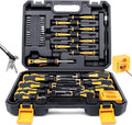 1Set Magnetic Screwdrivers Set with Case,43pcs Includs Slotted Phillips Hex Pozidriv Torx and Precision