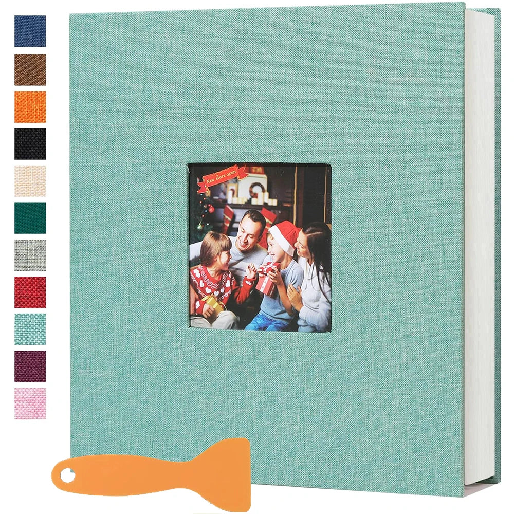 Large Photo Album Self Adhesive 20 Sheets/40 Pages DIY Bookshelf Album for Baby Family Anniversary Wedding Photo Storage