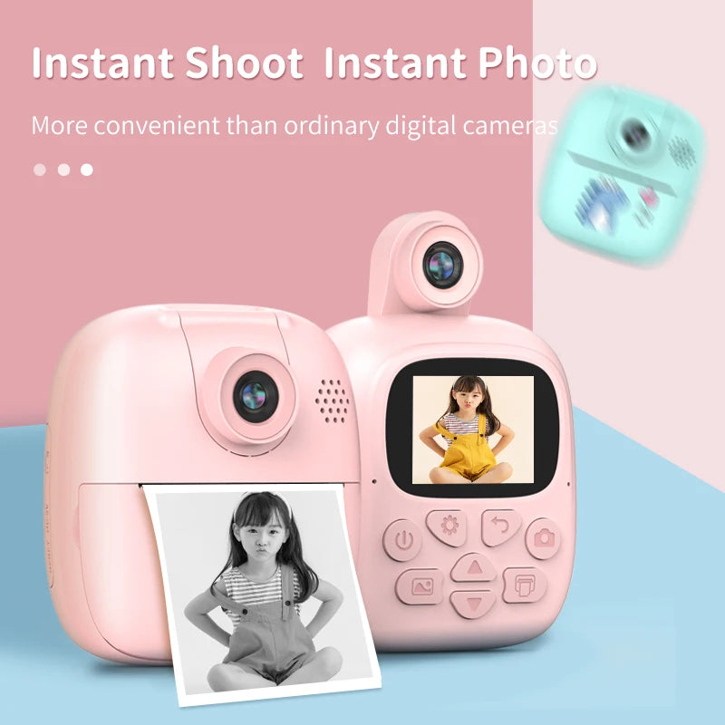 Kids Instant Print Camera Thermal Printed Camera