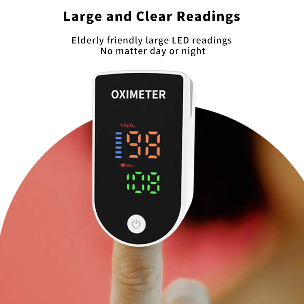 JUSTLANG Medical Digital Fingertip Pulse Oximeter