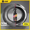 Tire Shine Spray, Black Gloss Tyre Coating, Rubber & Plastic Restorer, Anti-Aging, Long Lasting Shine
