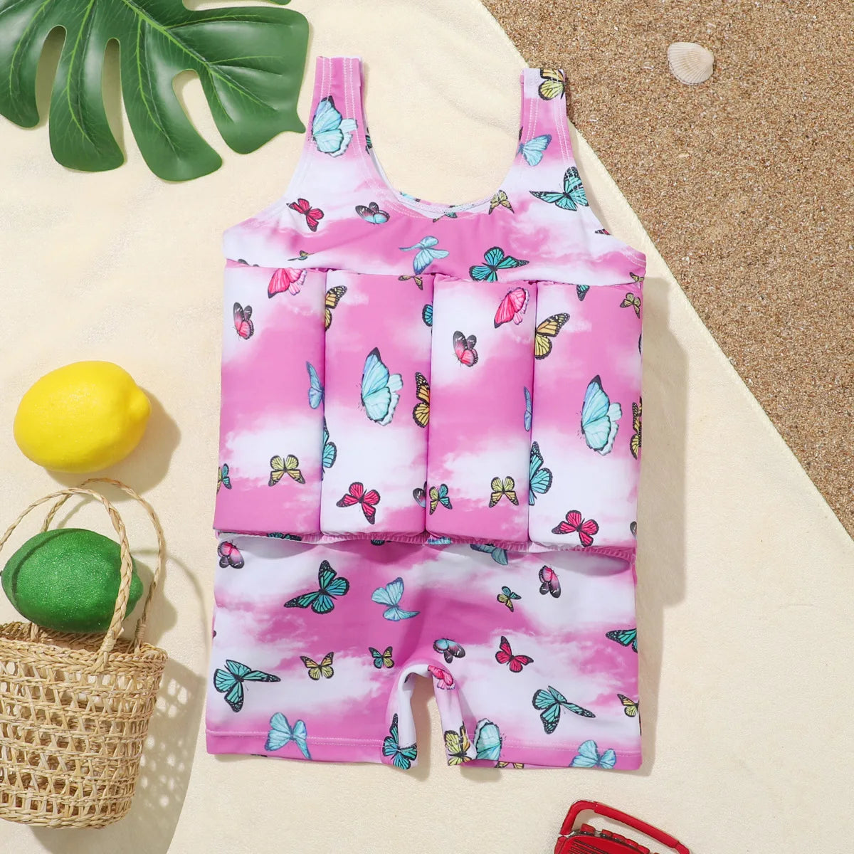 Toddler Boy Swimsuit Buoyancy Float Swimming Suit 1 to 2 3 4 5 Years