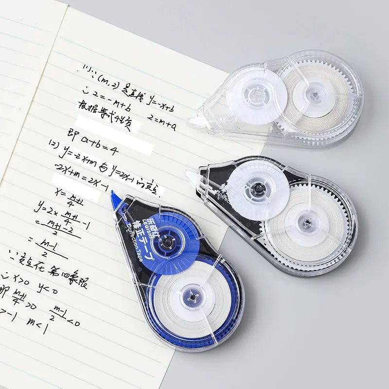 5 Pieces/Set White Out Correction Tape Multiple Color