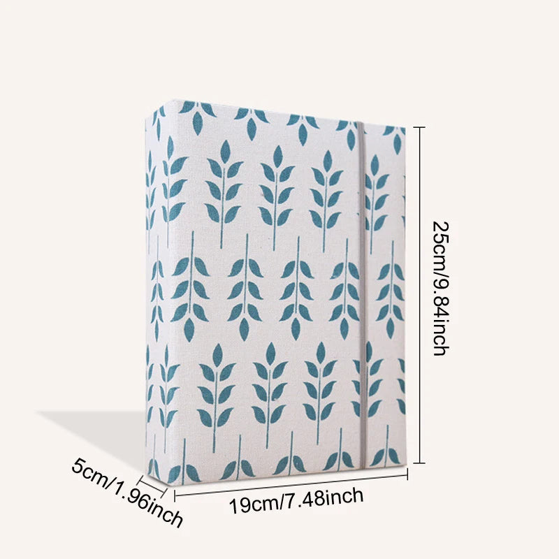 200pcs 6-inch Fabric Photo Album Creative Large Capacity Interleaf Type Family Album Children Growth Memorial Booklet