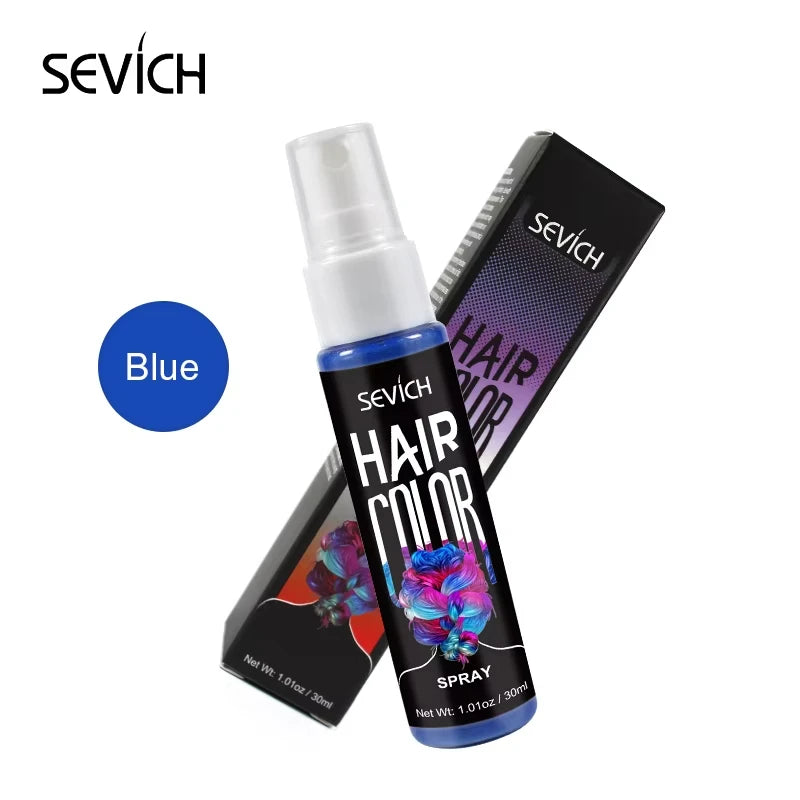 SEVICH DIY Hairs Dyed Mud Hair Colour Wax Easy To Wash Long Lasting Dye for Eyebrow Beards Coloring Temporary Hair Colour Cream