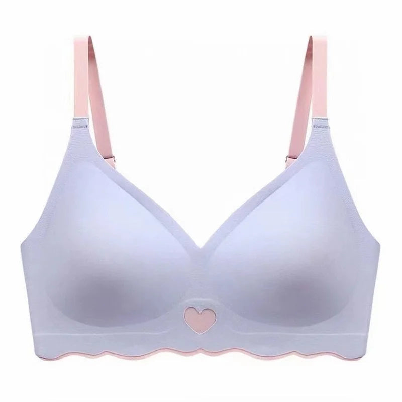 Women Seamless Bras Adjustable Straps Brassire Underwire Soft Sleeping