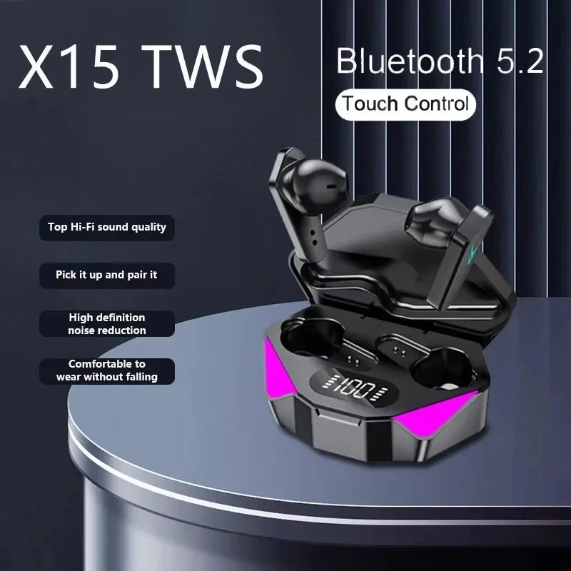 Bluetooth TWS Gaming Earphones Low Latency Wireless