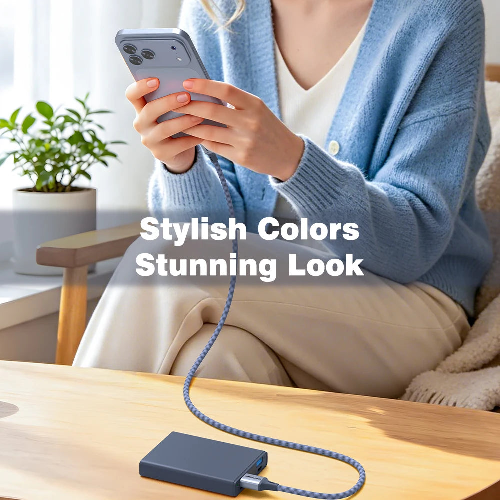 UGOURD USB 3.2 Gen2 10Gbps Data Sync 60W
