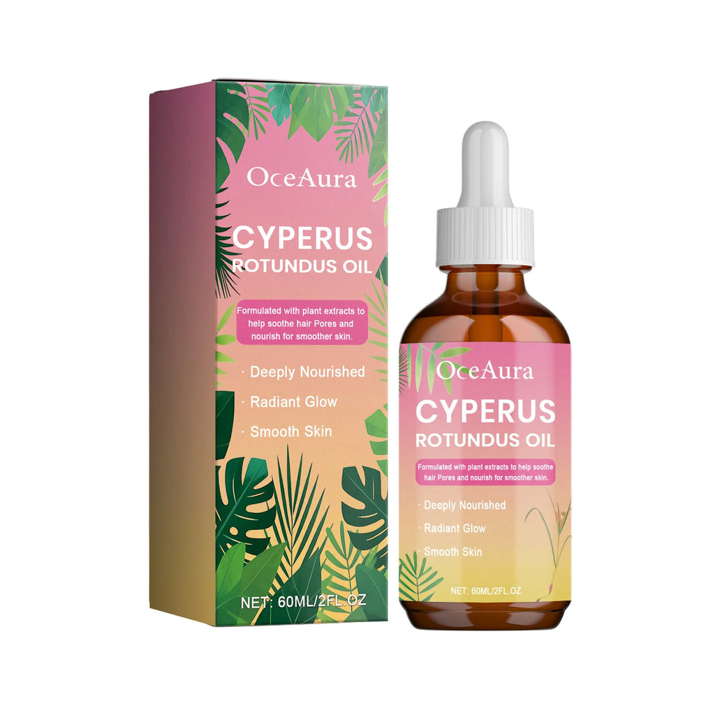 Inhibit Hair Growth Cyperus Rotundus Oil Hair Growth Reduction Inhibition Depilatory Hydrating Smooth Skin Aftershave Care Oil