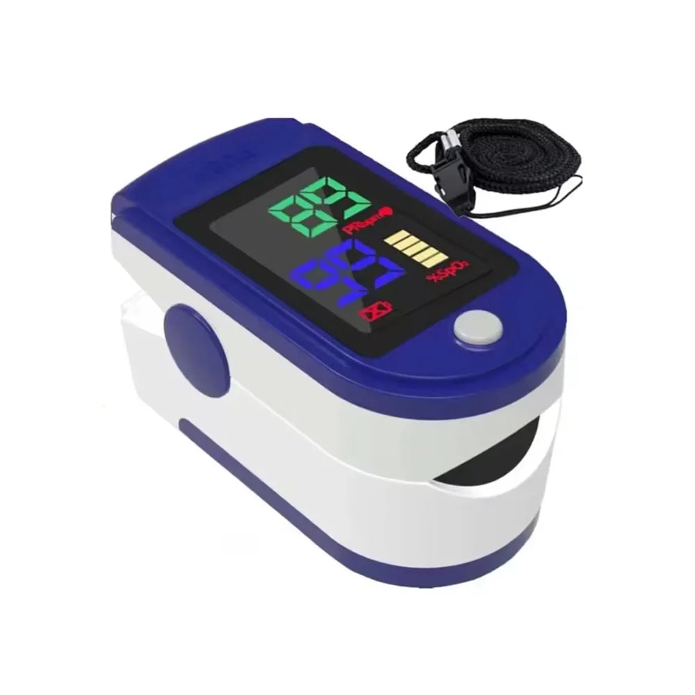 1pc Finger Pulse Oximeter Medical Portable Blood Oxygen Oxymetre Heart Rate Saturation Meter OLED Oximetro De Dedo LED Display