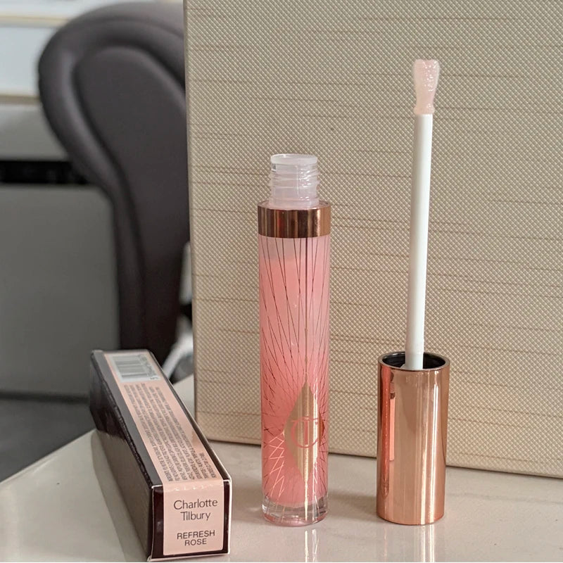 Charlotte Tilbury CT Lip Blam Rosy Glow Lip Gloss Mirror Water Bedside