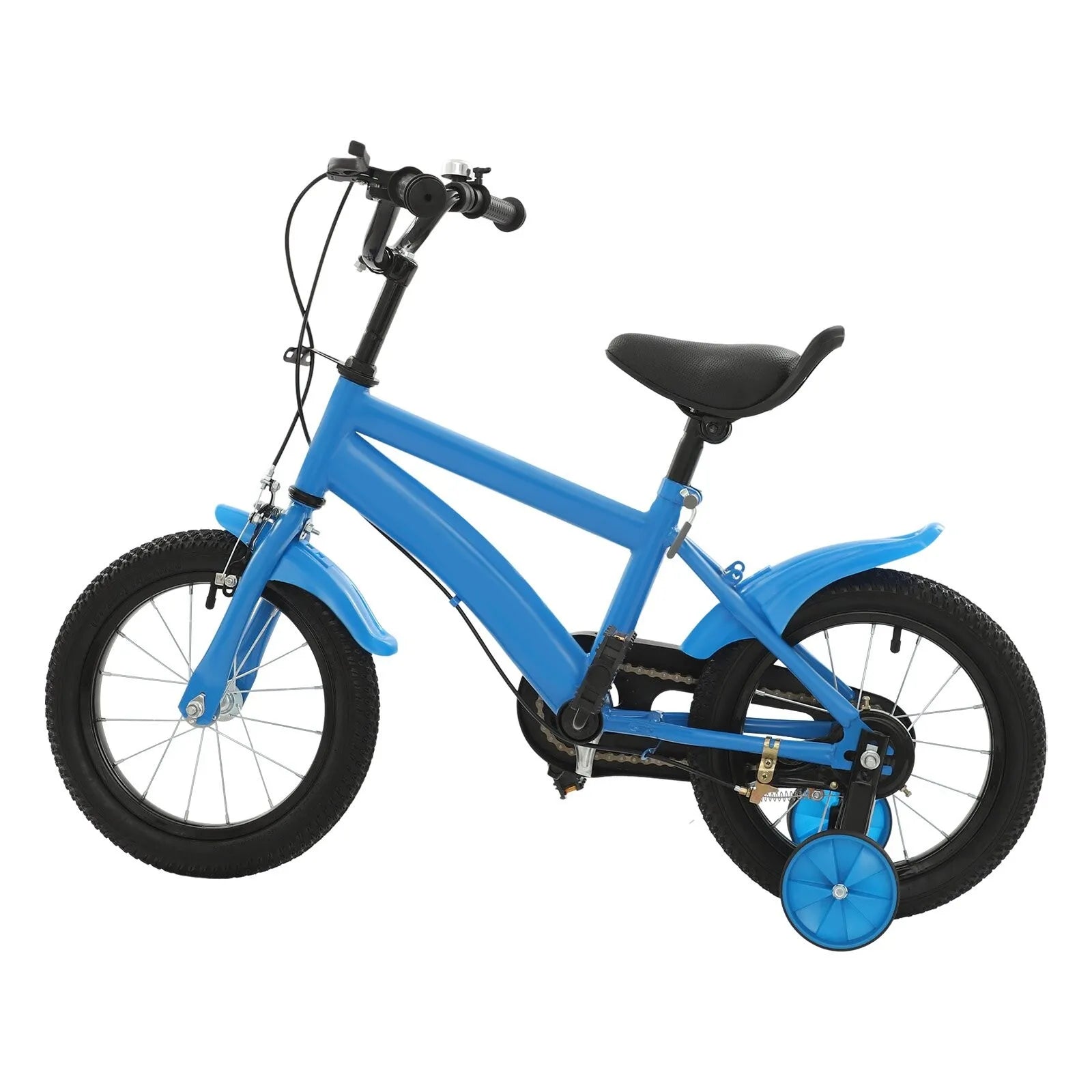 Kids Bike 14 Inch Children Bicycle Boys Girls Kids Bike Unisex with Safety Training Wheel for 3-6 Years Old