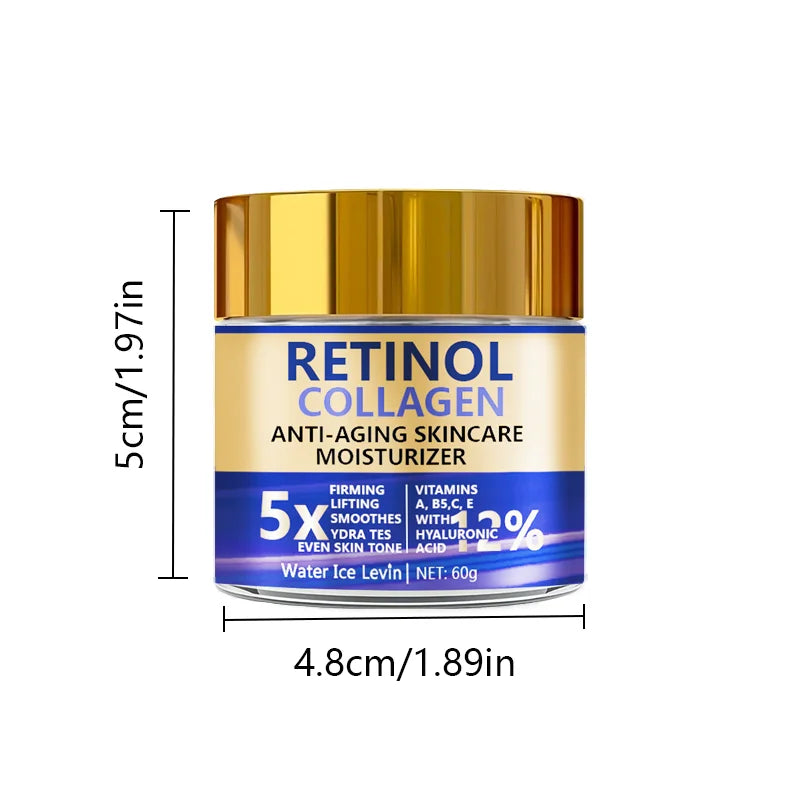 Retinol & Collagen Face Cream 60g, Anti-Aging