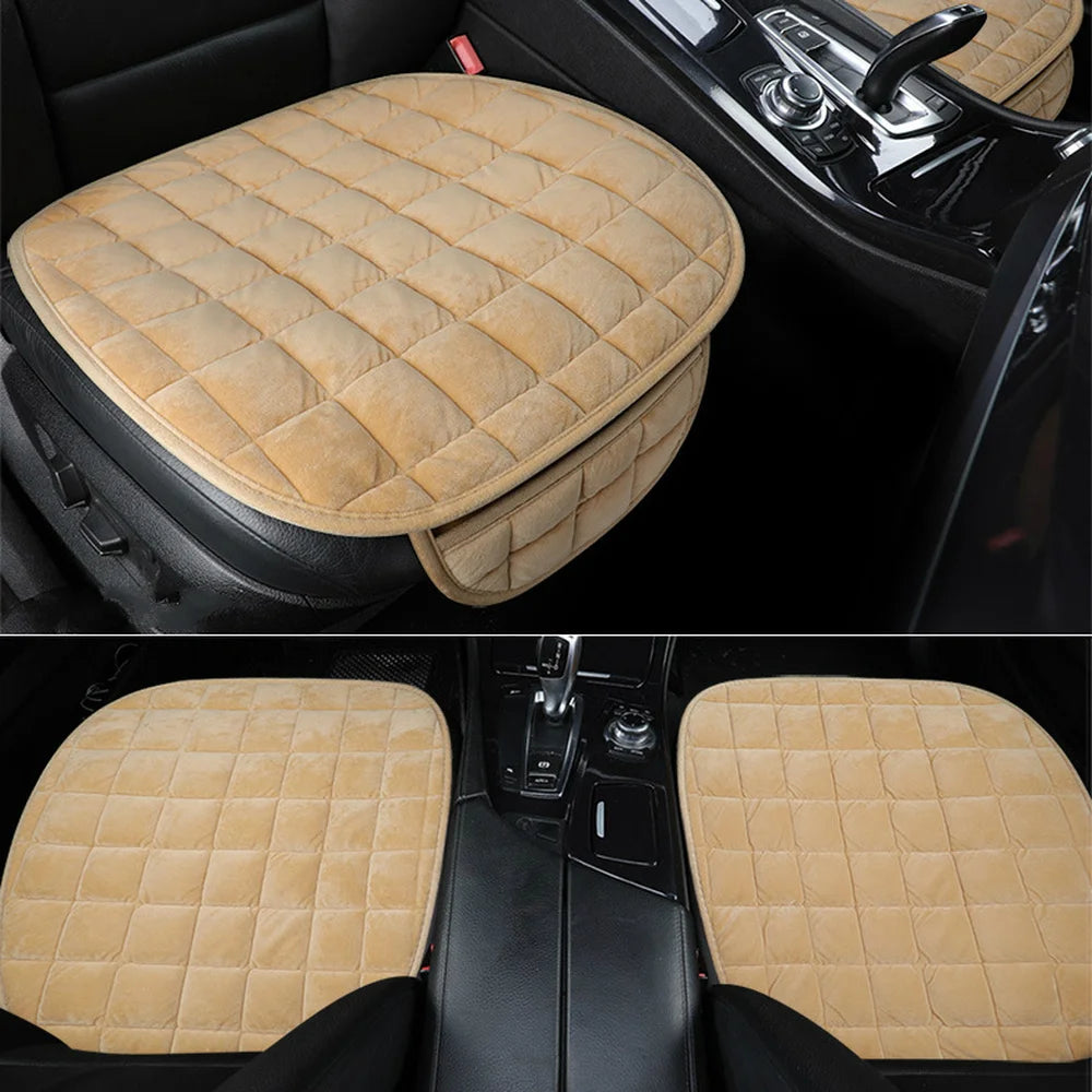 Universal Winter Warm Car Seat Cover Cushion Anti-slip