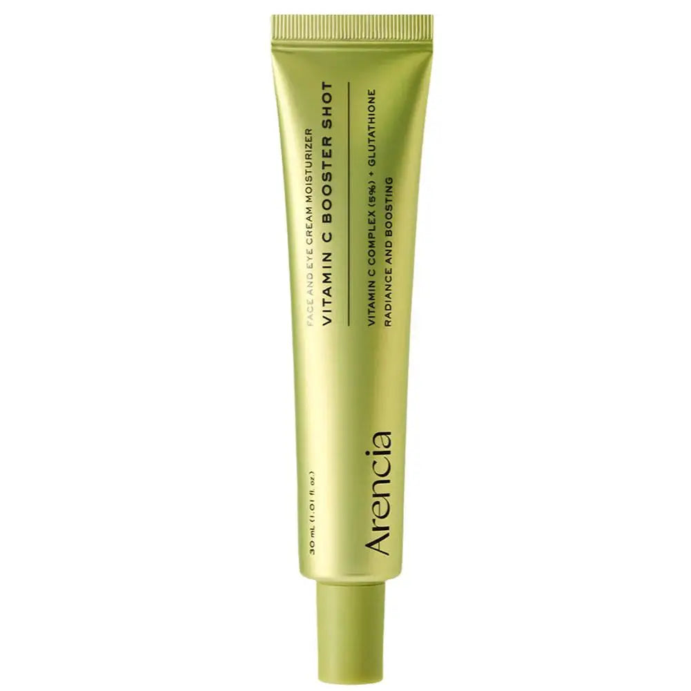 Arencia Vitamin C Booster Shot Face And Eye Cream Brightens Skin Tone Fades Dullness Acne Scars And Provide Antioxidant Benefits