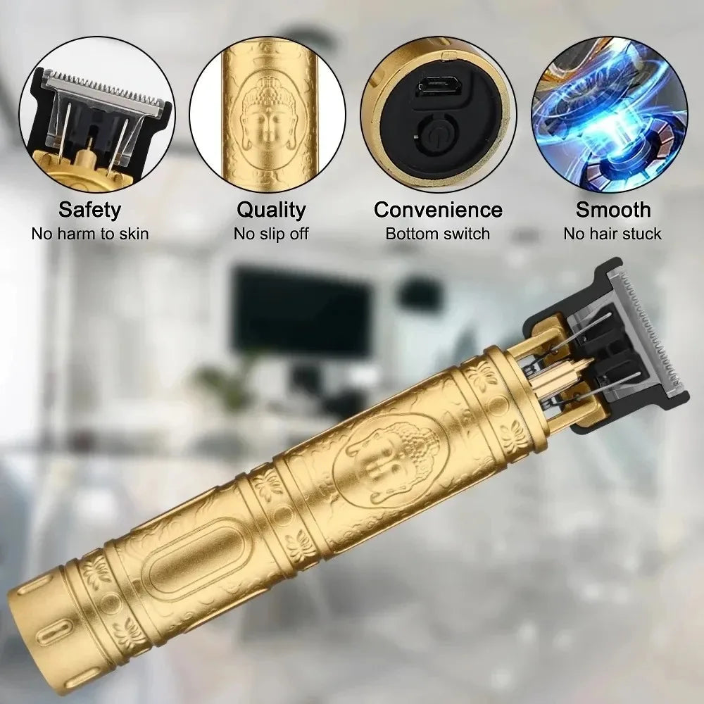 2026 Metal Hair Cutting Machine Clipper For Men Barber Shop