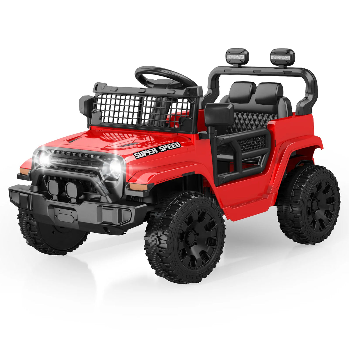 12V Ride On Car for Kids, Electric Ride On Toy with Parent Remote Control