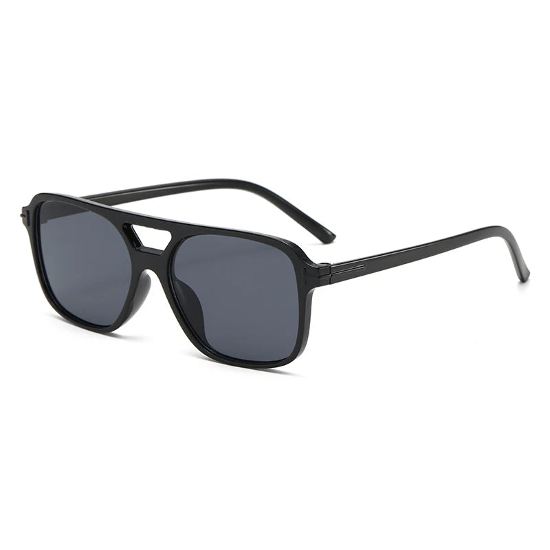 Children Double Girder Pilot Large Frame Sunglasses
