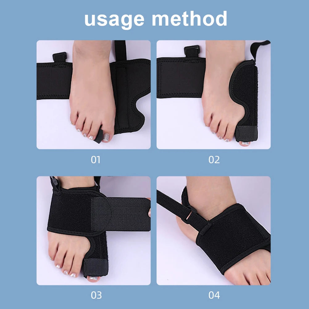 Bunion Corrector Big Toe Separator with Adjustable Strap