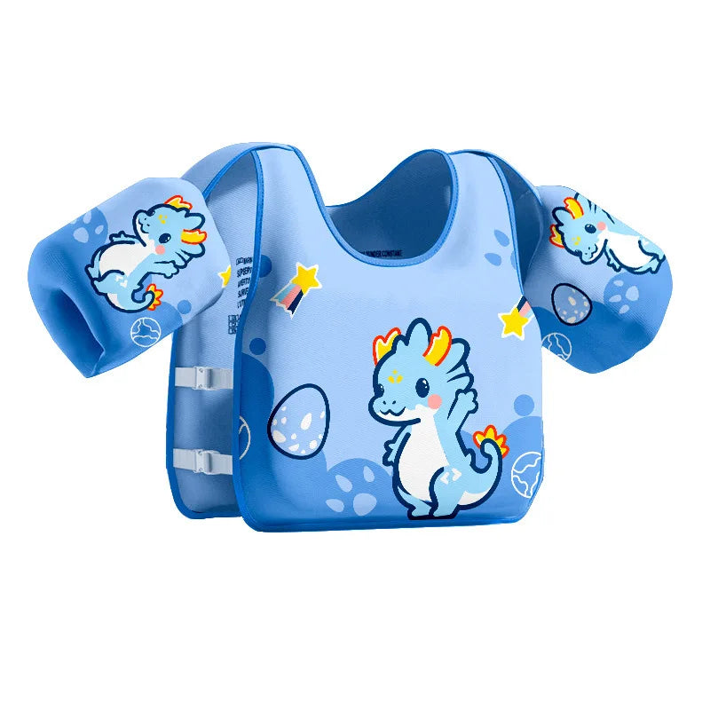 Rooxin No Inflation Swim Vest Buoyancy Vest Swimming Ring Tube Swim Accessory For Water Sports Swimming Arm Ring Swim Pool Float
