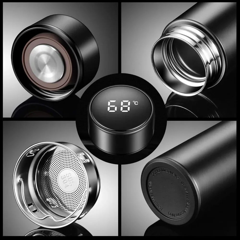 Mini Thermos Cup Double Wall Vacuum Insulation 304stainless Steel Metal Cup BPA Free Leak Proof Keeps Cold or Hot for 12 Hours